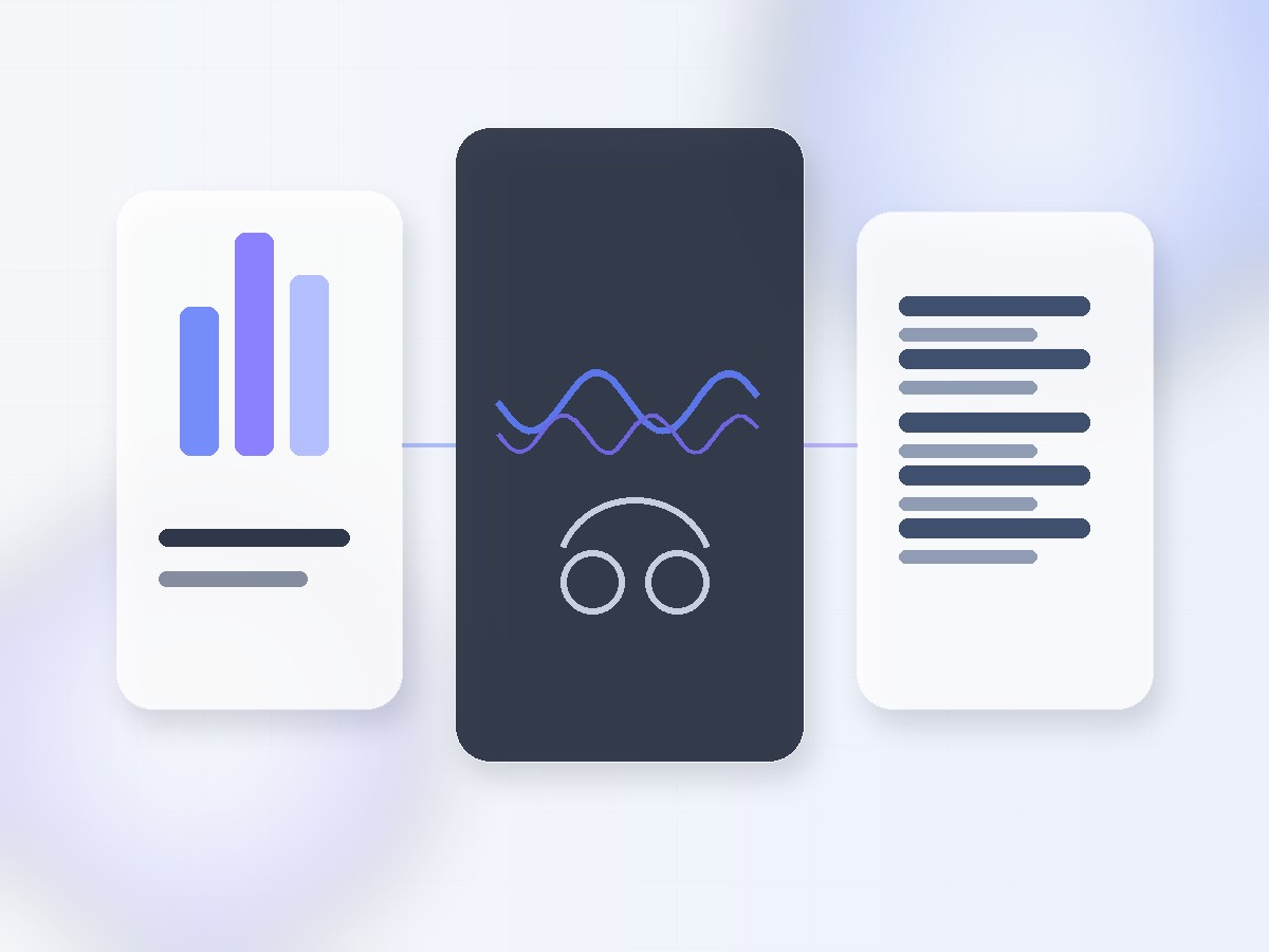 Nowoczesna grafika wspierająca sekcję usług Salesly